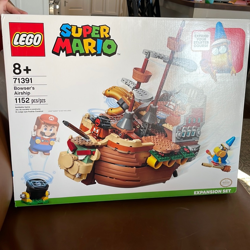 Super Mario Lego Bowser’s Airship Expansion Set